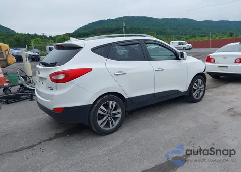 2014 Hyundai Tucson Limited from USA, damaged, VIN KM8JUCAG4EU820664